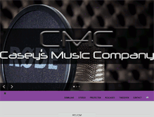 Tablet Screenshot of casey-music.com